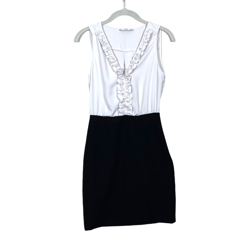 Mango Suit Ruffle Top Dress 2